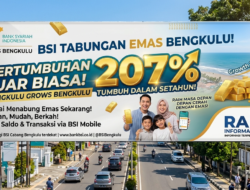 Tabungan Emas BSI di Bengkulu Tumbuh 207 Persen, Nasabah Tembus 15 Ribu