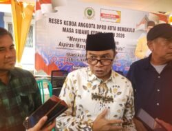 Reses Anggota DPRD Kota Bengkulu Bambang Hermanto : Warga Kampung Melayu “Ngadu” BPJS Kesehatan Gratis Masih Banyak Belum Tercover