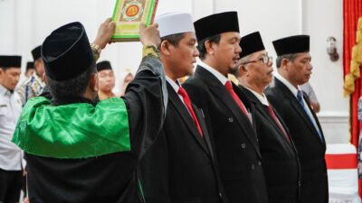 H. Yulkamra Ketua, Pimpinan BAZNAS Provinsi Bengkulu 2026–2031 Resmi Dilantik