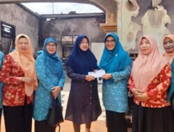 PKK dan DWP Bengkulu Bergerak, Salurkan Bantuan untuk Korban Kebakaran di Lima Lokasi