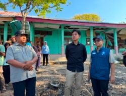 Kunjungan Posko Pengungsian, Wapres dan Kemendikdasmen Berikan Semangat  Murid dan Guru