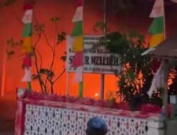 Musibah Kebakaran Kembali Terjadi : Kali Ini Kantor Lurah Sumur Meleleh Dilalap Si Jago Merah