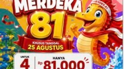 Promo Merdeka Tirta Amerta, Rp81 Ribu Bisa Masuk Berempat