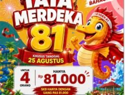 Promo Merdeka Tirta Amerta, Rp81 Ribu Bisa Masuk Berempat