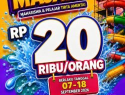 Majata, Pelajar dan Mahasiswa Cukup Rp20 Ribu, Bisa Berenang di Tirta Amerta