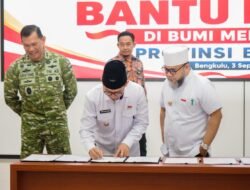 TNI Turun Tangan Bantu Rakyat, Pemprov Bengkulu dan Kodam XXI/Radin Inten Perkuat Sinergi Pembangunan