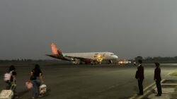 Pasca Erupsi, Batik Air Terbang Perdana, Bandara Bengkulu Kembali Normal