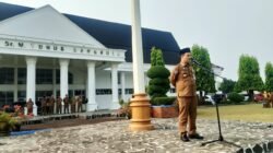 Tingkatkan Pelayanan, Sekda Herwan Antoni Pimpin Apel Pagi Keliling di RSUD M. Yunus