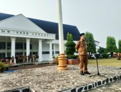 Tingkatkan Pelayanan, Sekda Herwan Antoni Pimpin Apel Pagi Keliling di RSUD M. Yunus