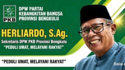 PKB Bengkulu Restrukturisasi 130 PAC, Bidik Satu Kursi DPR RI, Tujuh Kursi DPRD Provinsi