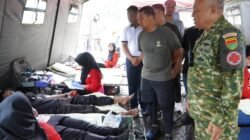 Semarak HUT ke-81 TNI, Kodam XXI/Radin Inten Gelar Baktikes di Lapangan Saburai