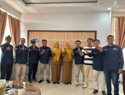 Forum Wartawan Ekonomi Bengkulu Silaturahmi Temui Kadis Kominfotik