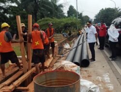 Pastikan Proyek Sesuai Spesifikasi, Wagub Mian Tinjau Pembangunan SPAM IKK Pinang Raya