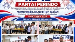 HUT ke-12 Partai Perindo, Yurman Hamedi Serukan Kader Solid dan Bergerak Bersama Rakyat