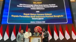 BI Bengkulu Offset 100 Ton Emisi Karbon, Perkuat Aksi Nyata Ekonomi Hijau